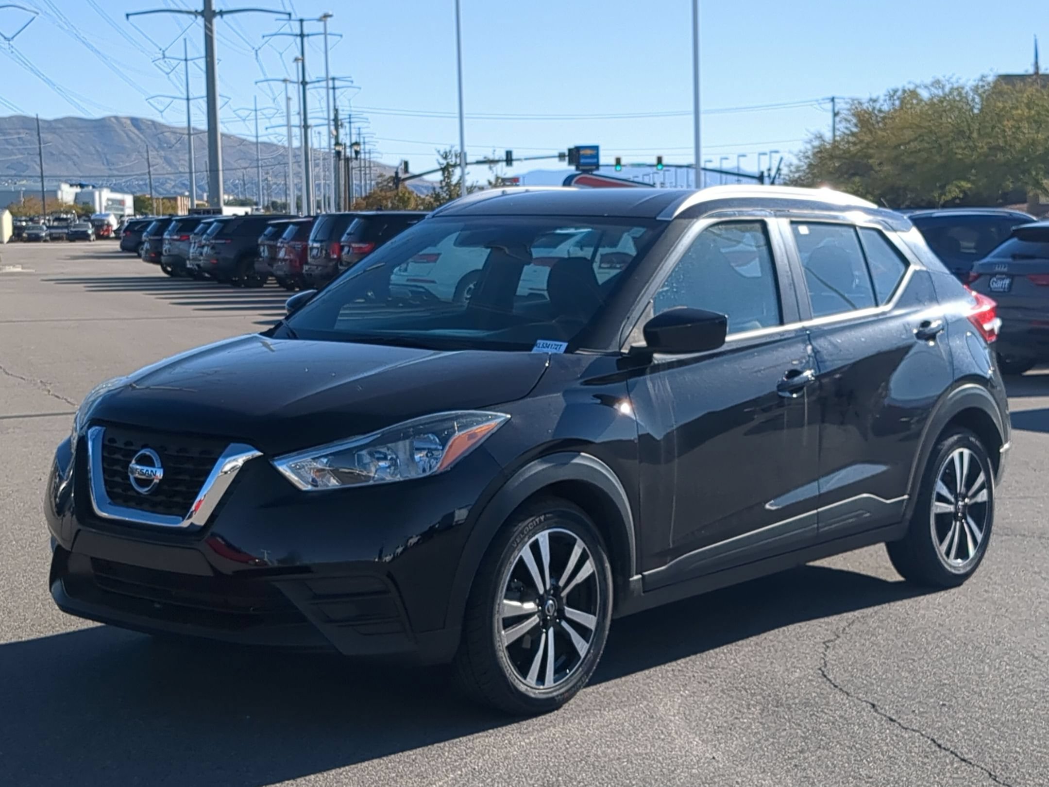 Used 2019 Super Black Nissan SV image 8