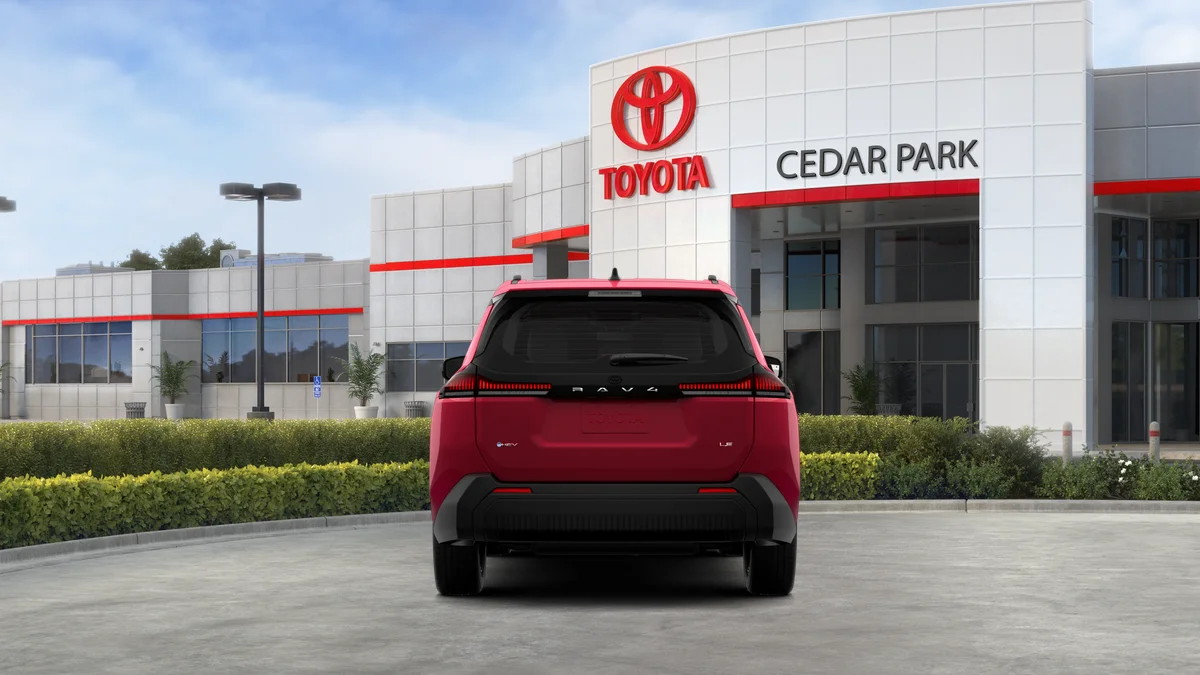New 2026 Ruby Flare Pearl Toyota LE image 8