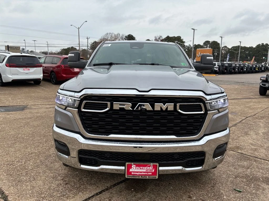 New 2026 Billet Silver Metallic Clear-Coat Exterior Paint RAM Big Horn/Lone Star image 9