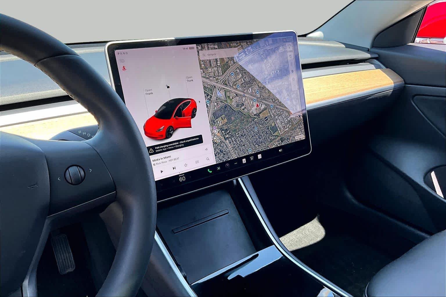 Used 2020 Red Multi-Coat Tesla Standard Range Plus image 5