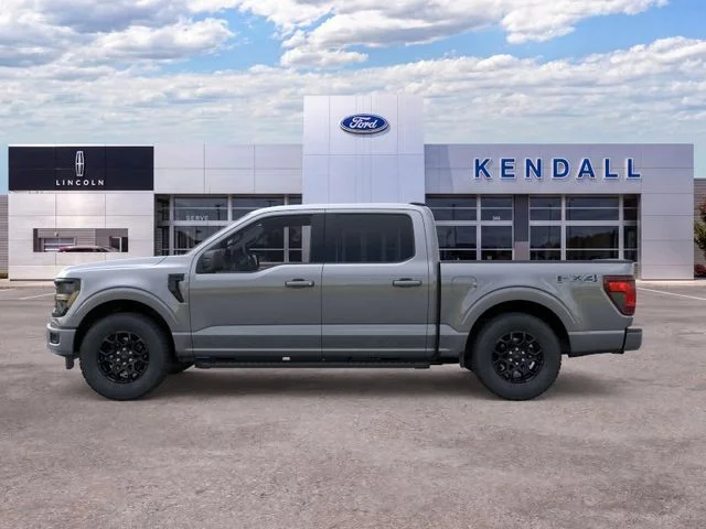 New 2026 Gray Metallic Ford XLT image 3