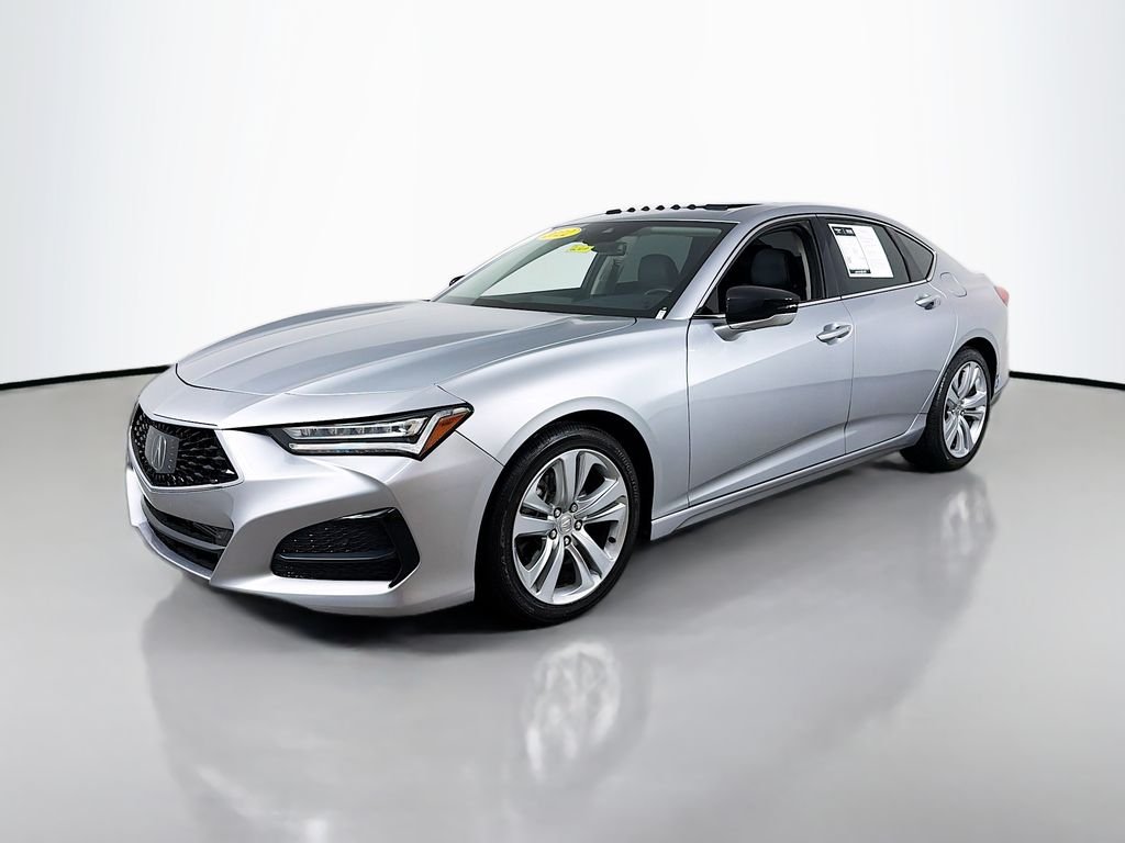 Used 2022 Lunar Silver Metallic Acura w/Technology Package image 3