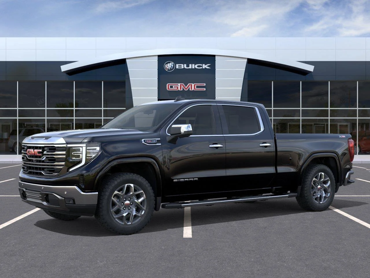 New 2026 Onyx Black GMC SLT image 2