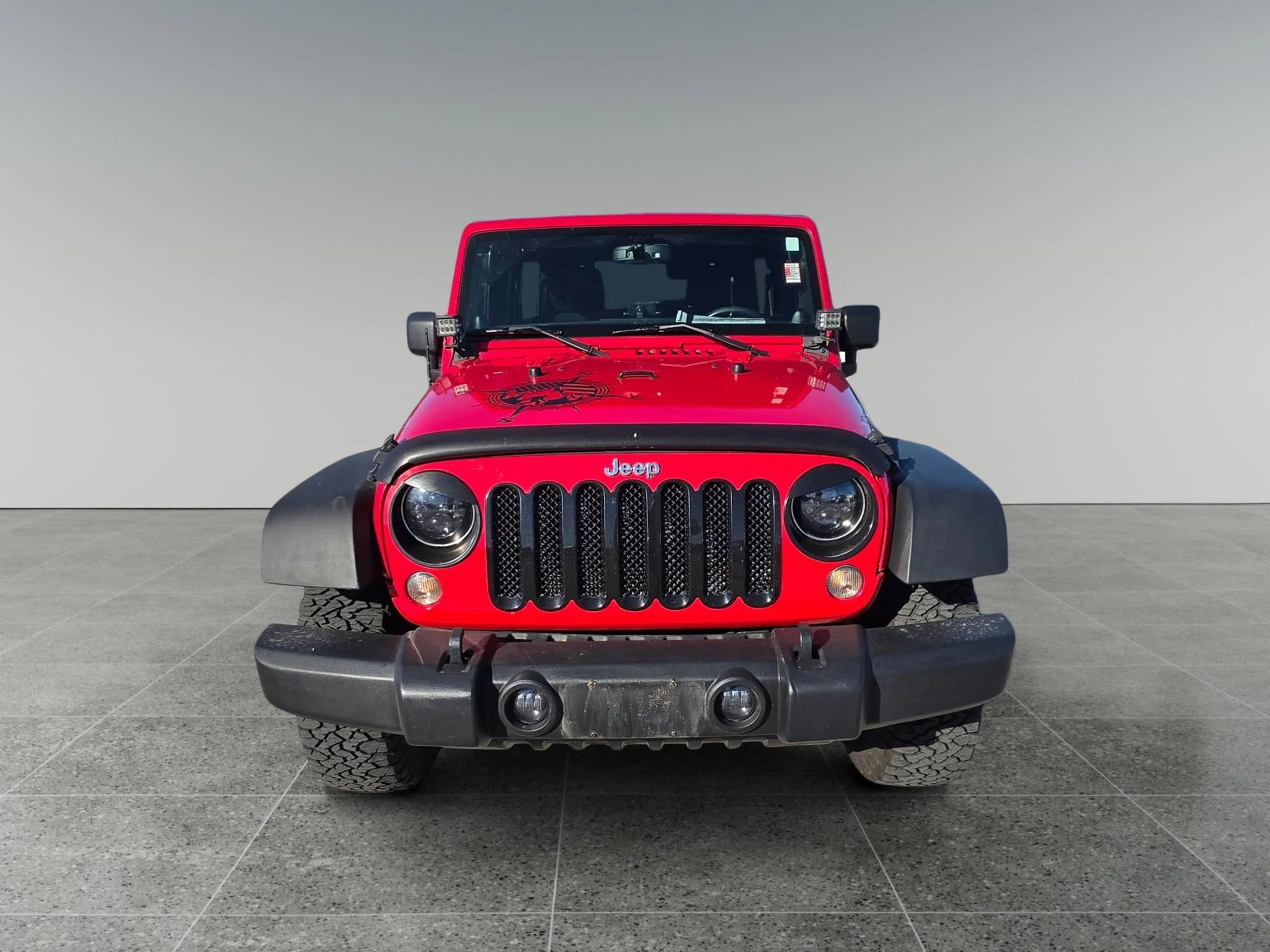 Used 2014 Flame Red Clearcoat Jeep Sport image 8