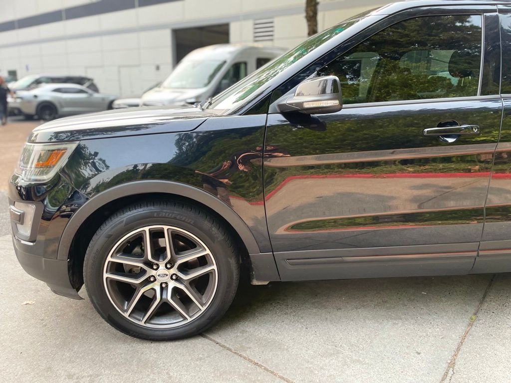 Used 2016 Shadow Black Ford Sport image 8