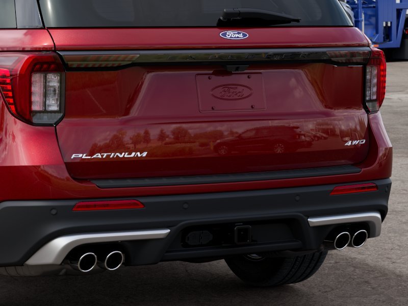 New 2027 Ruby Red Metallic Tinted Clearcoat Ford Platinum image 46