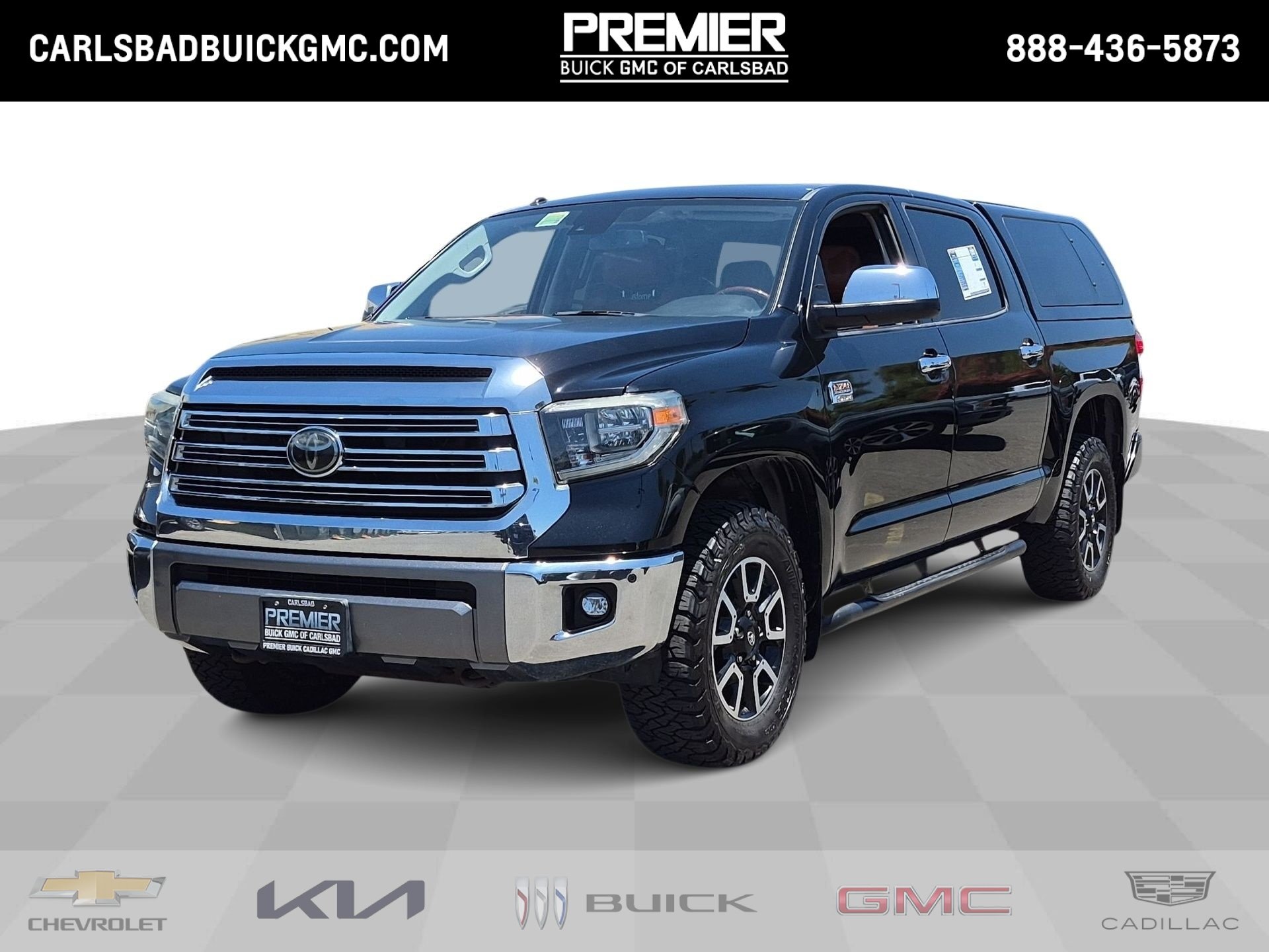 Black 2018 Toyota Tundra Pickup Truck Four-Wheel Drive
