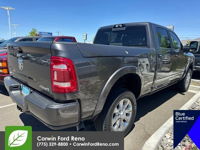 Used 2023 Granite Crystal Clearcoat Metallic Ram Limited image 10