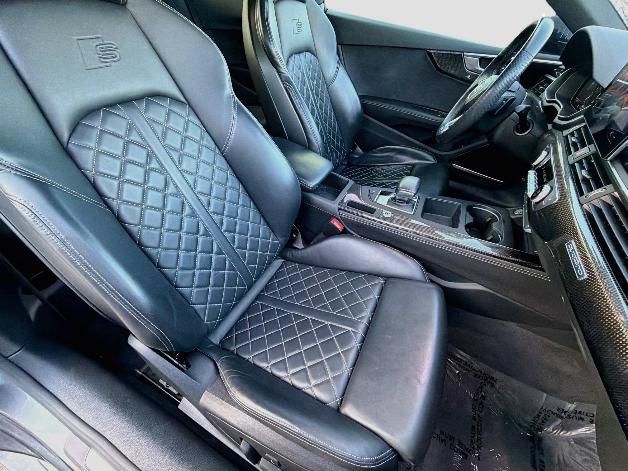 Used 2023 Daytona Gray Pearl Effect/Black Roof Audi Premium Plus image 13