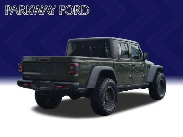 Used 2021 Green Jeep Rubicon image 5