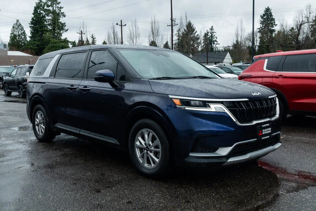 Used 2024 Blue Kia LX image 1