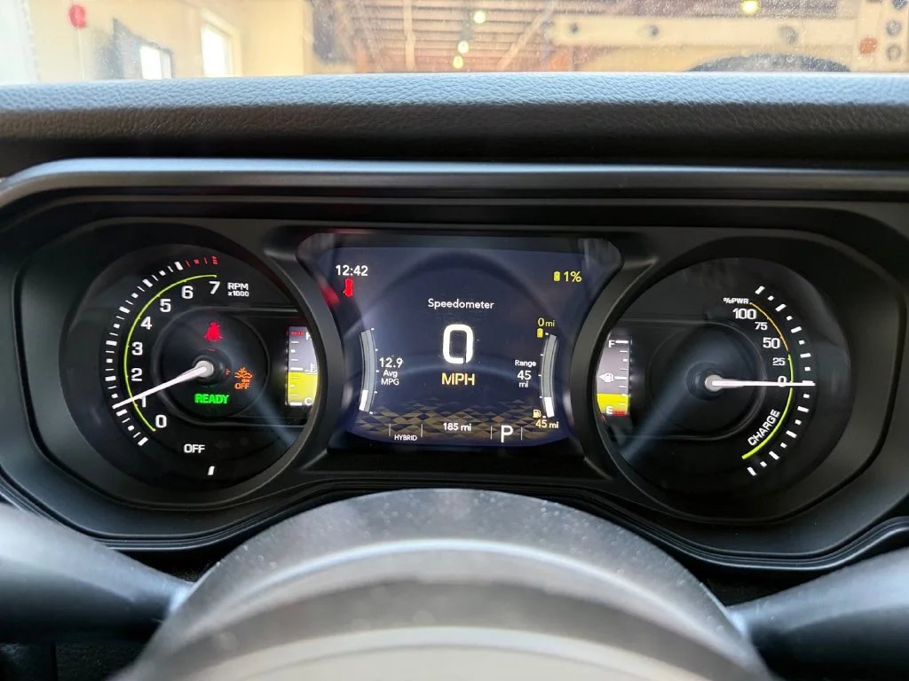 New 2025 Black Jeep Willys 4xe image 14