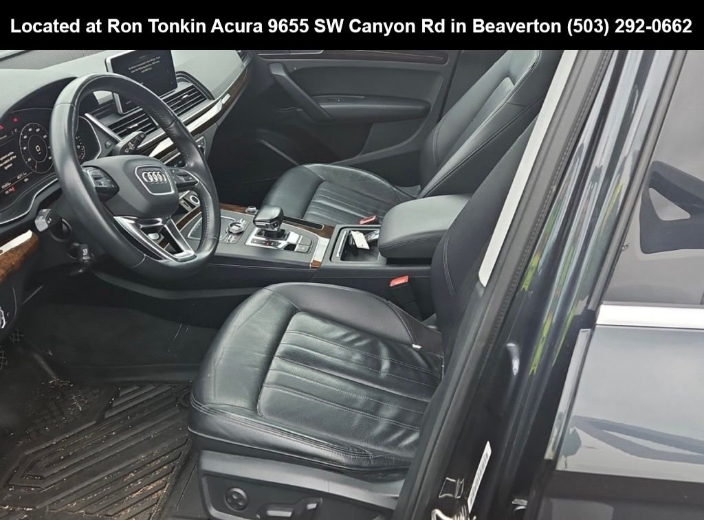 Used 2018 Gray Metallic Audi 2.0T Premium Plus image 10
