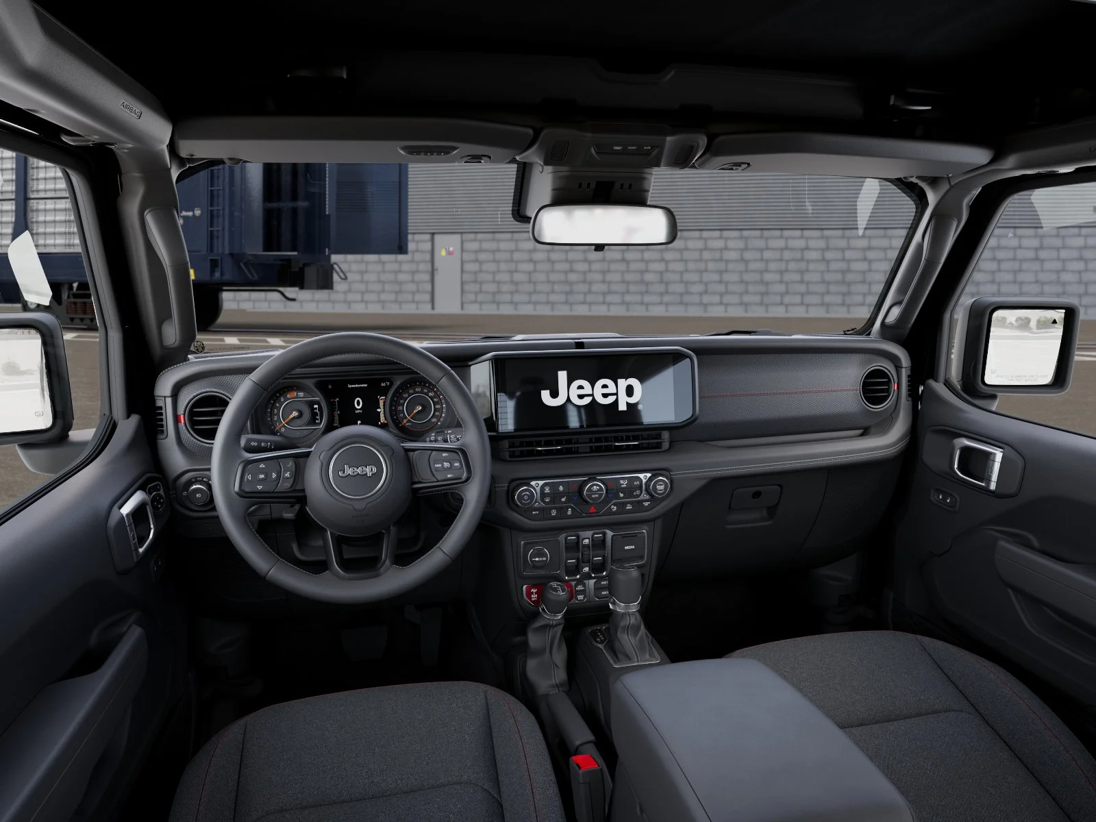 New 2027 Black Clearcoat Jeep Rubicon image 14