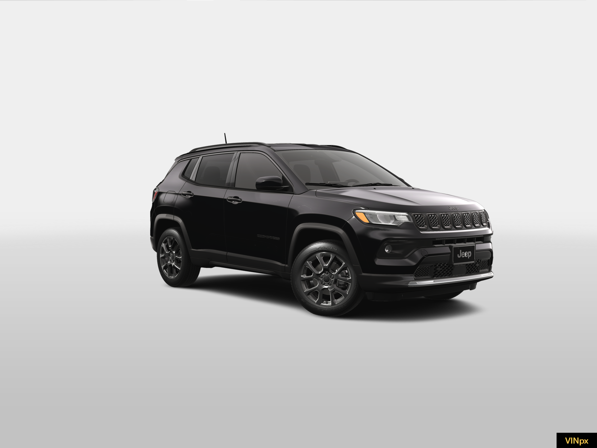 New 2026 Diamond Black Crystal Pearl-Coat Exterior Paint Jeep Latitude image 11