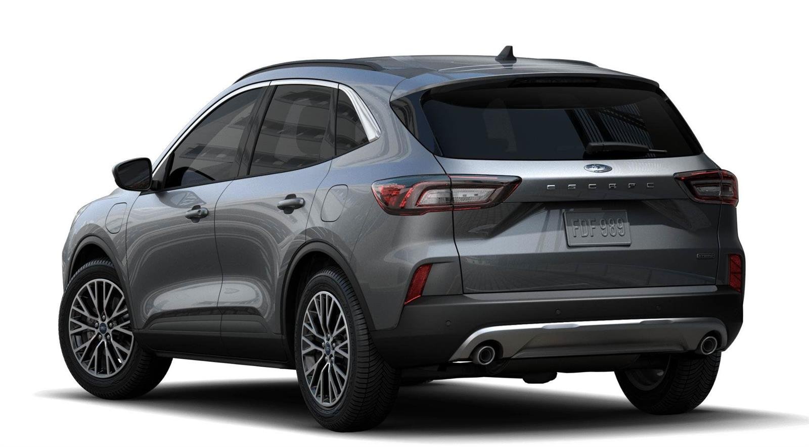 New 2024 Iconic Silver Ford Plug-In Hybrid image 2
