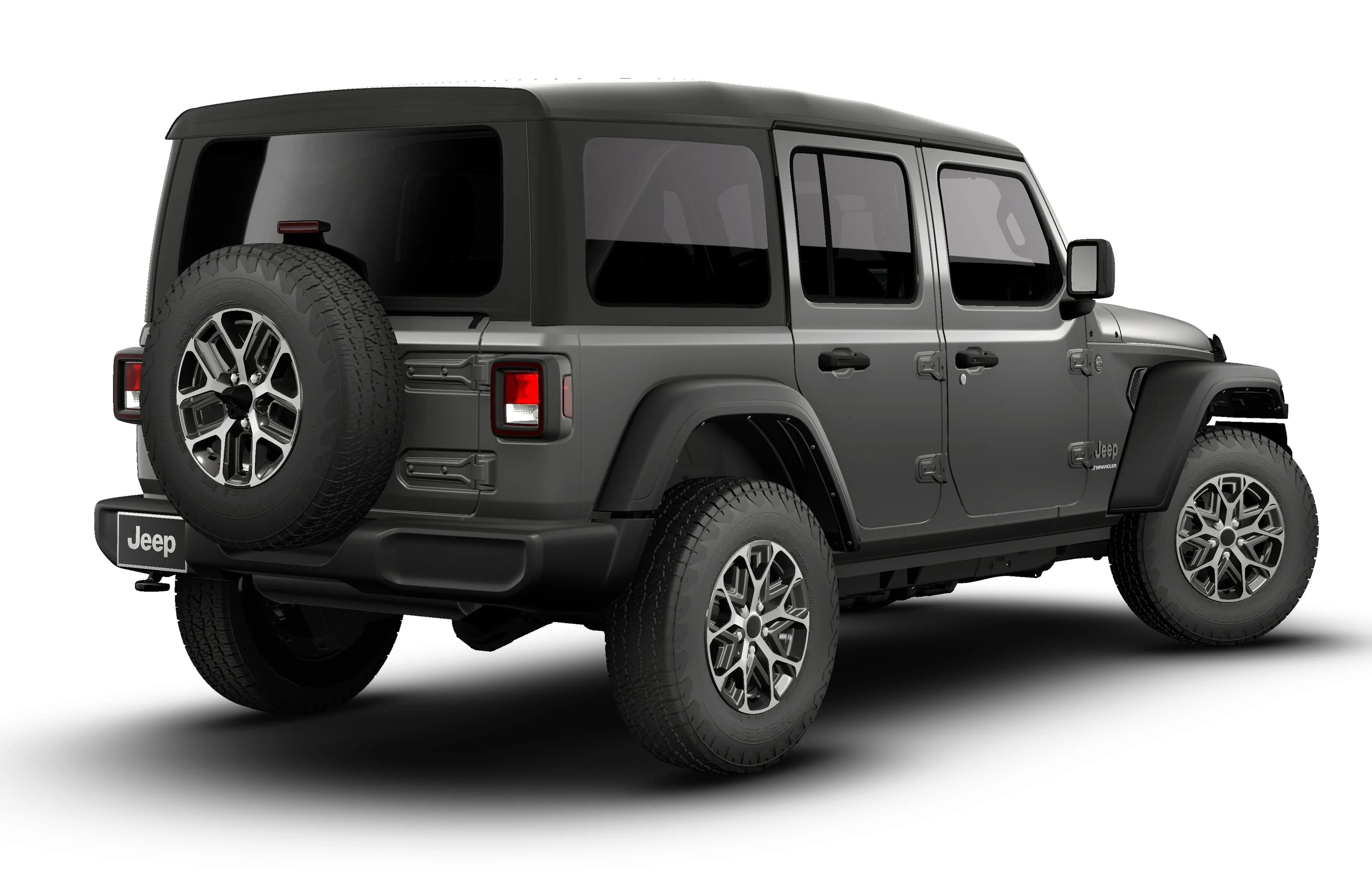 New 2026 Granite Crystal Metallic Clear-Coat Exterior Paint Jeep Sport S image 14