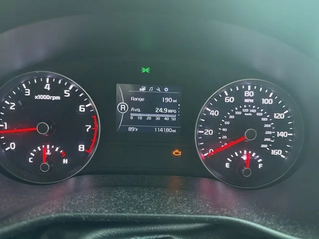 Used 2017 Burnished Copper Kia LX image 3