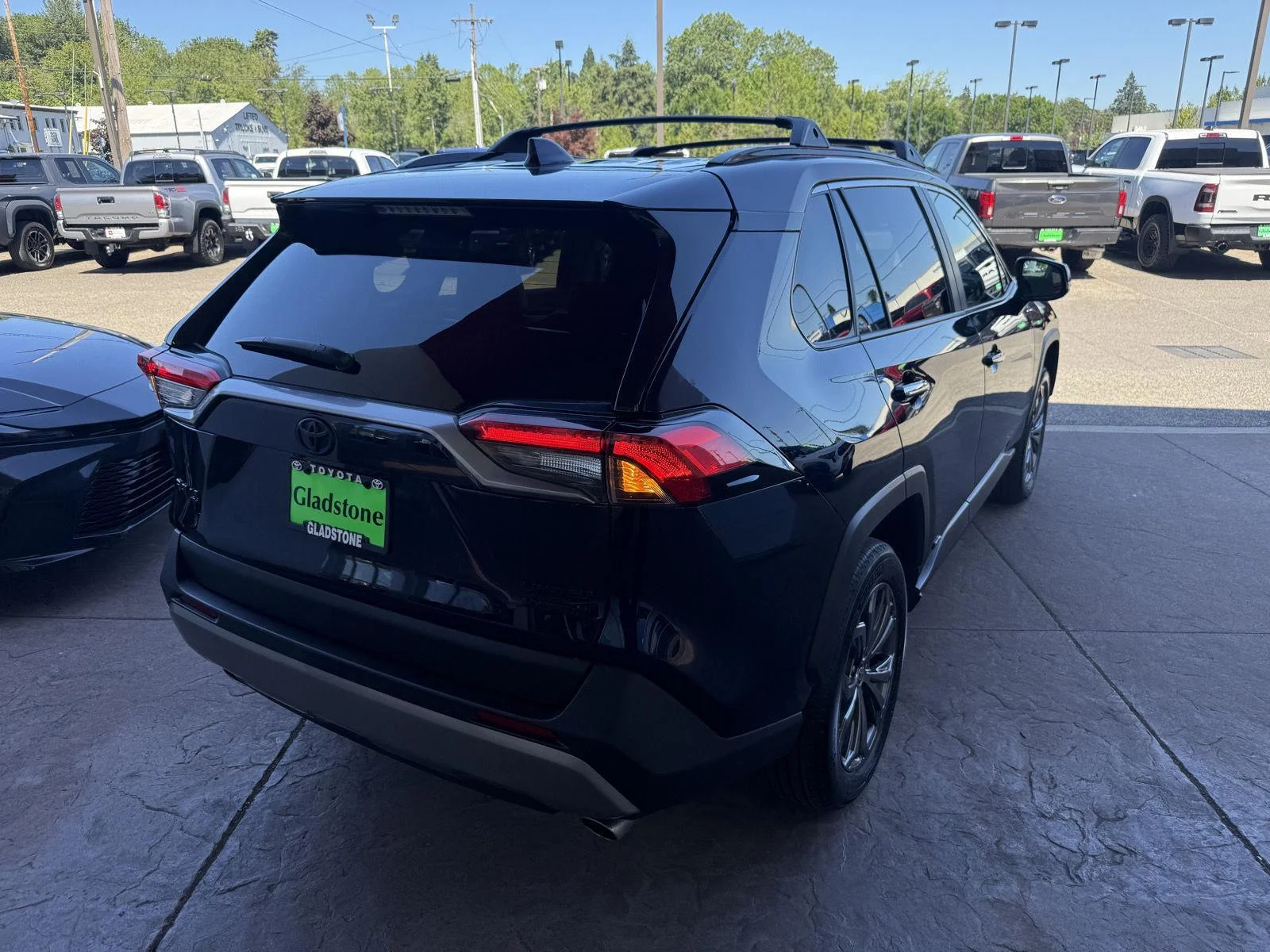 Used 2023 Midnight Black Metallic Toyota Hybrid Limited image 6