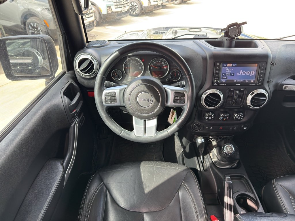 Used 2015 Black Clearcoat Jeep Rubicon Hard Rock image 14