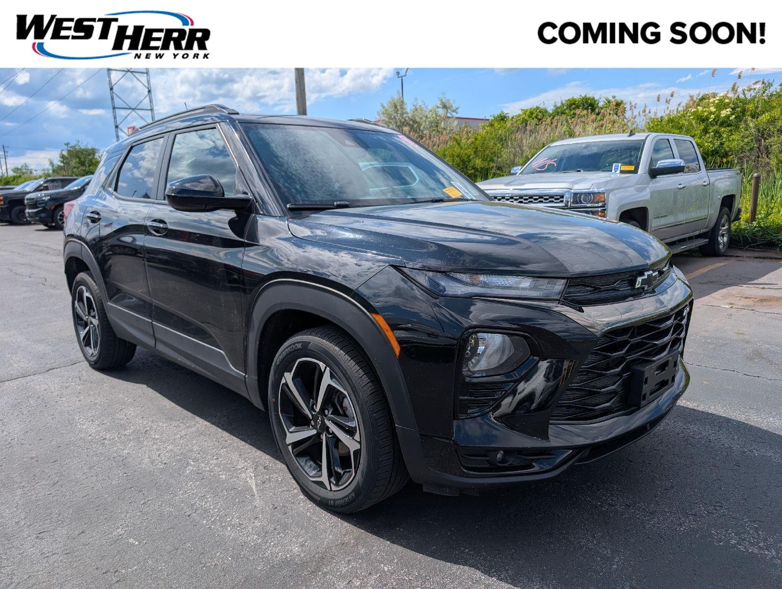 Used 2023 Mosaic Black Metallic Chevrolet RS image 1