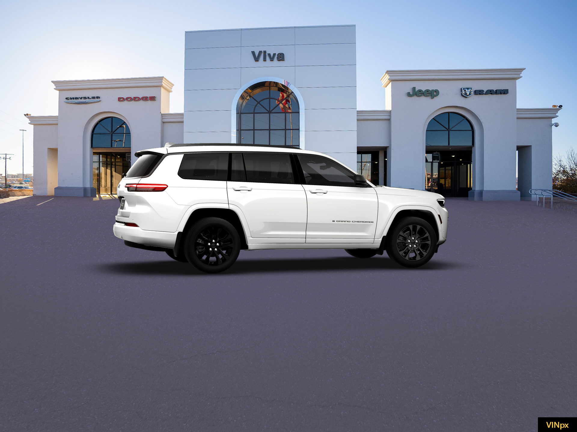 New 2026 Bright White Clear-Coat Exterior Paint Jeep Limited image 15