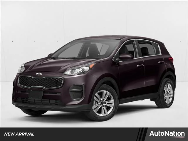 Used 2018 Black Cherry Kia LX image 1
