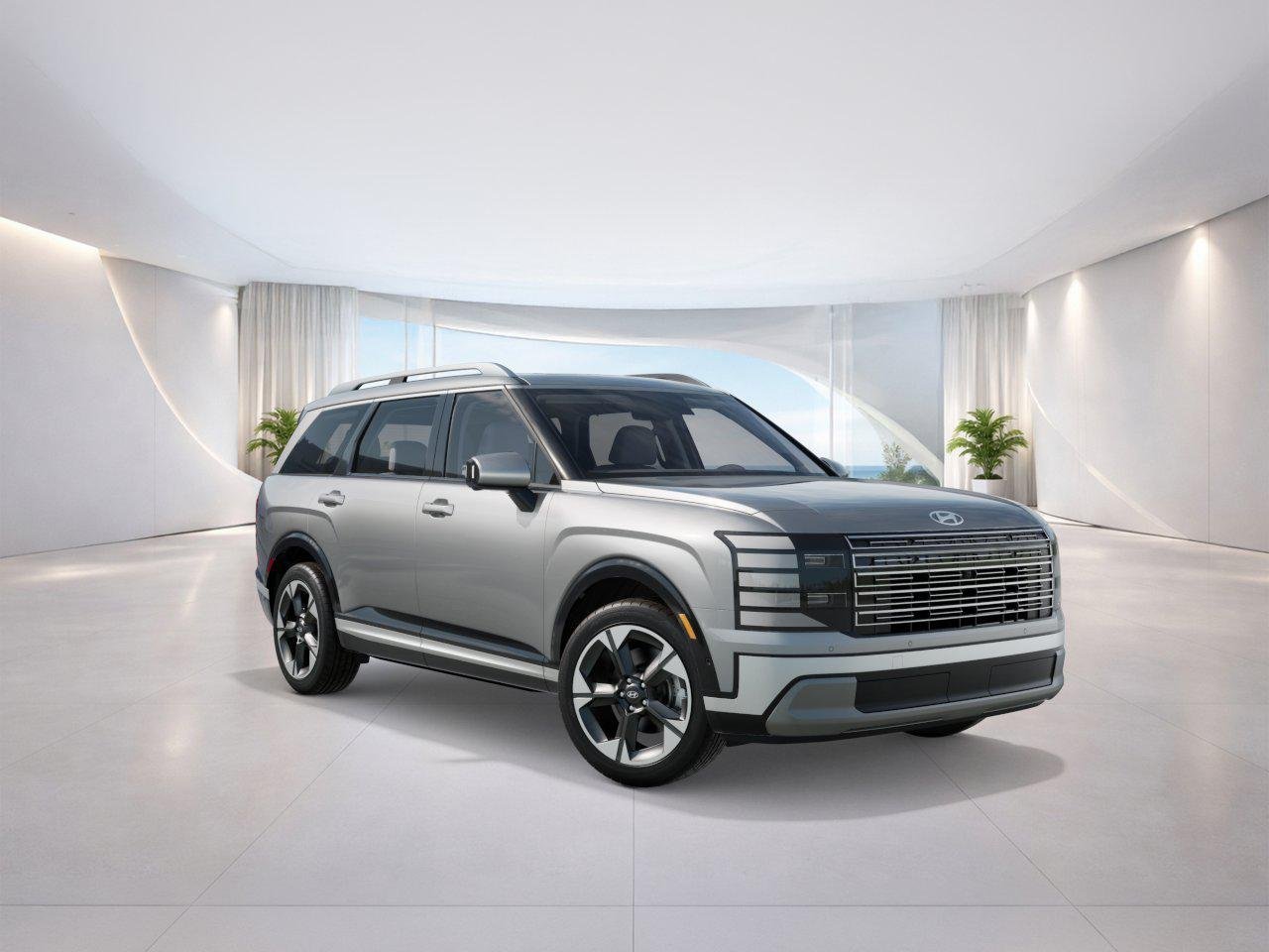 New 2027 Shimmering Silver Hyundai Limited 7P image 2