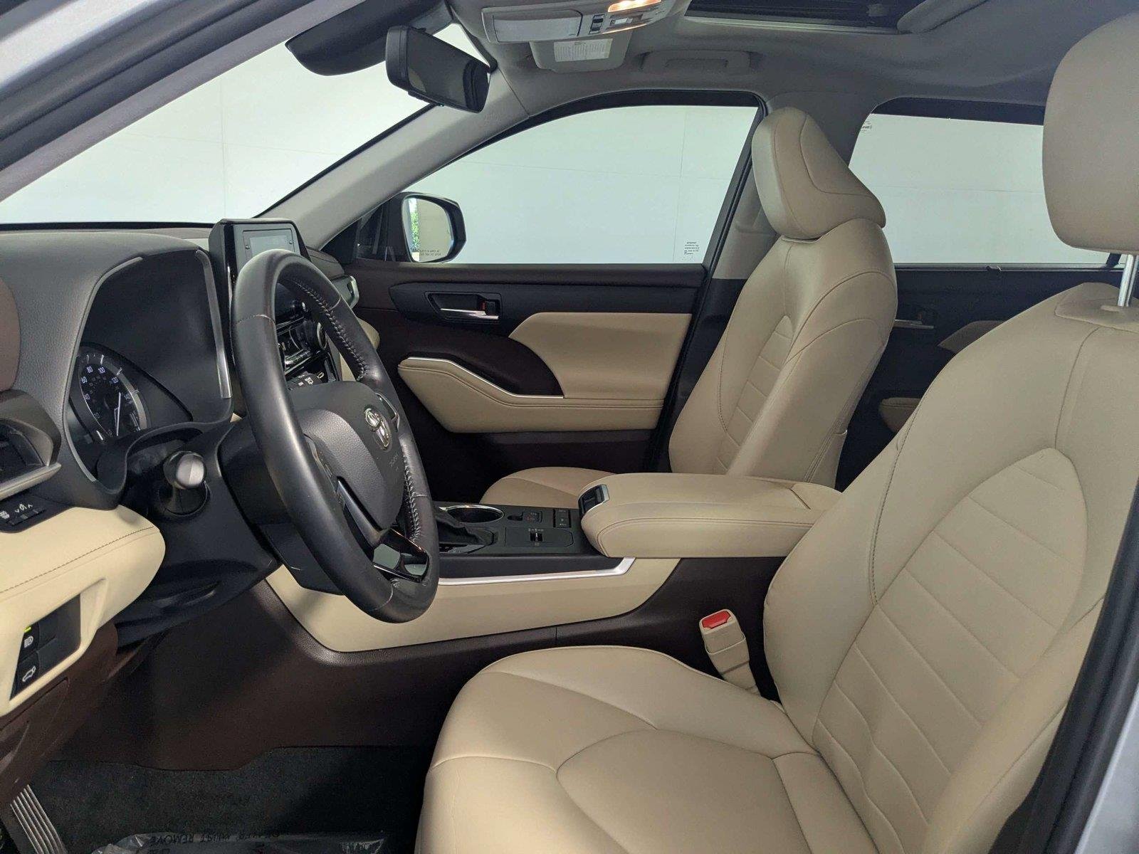Used 2021 Celestial Silver Metallic TOYOTA XLE image 12