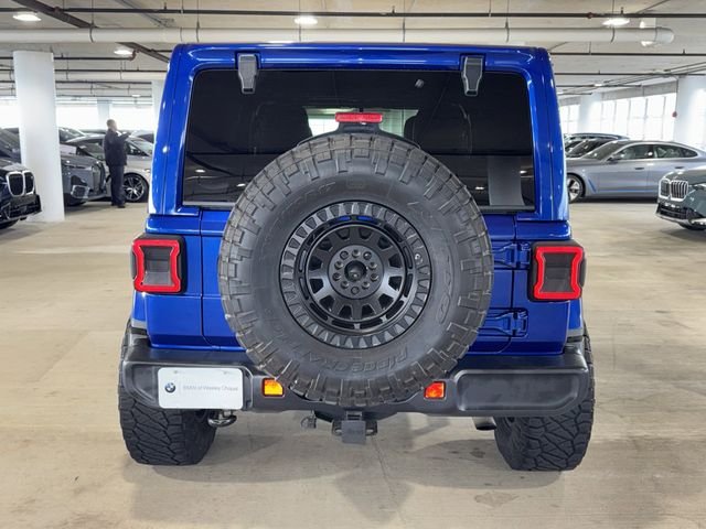 Used 2020 Ocean Blue Metallic Clearcoat Jeep Unlimited Sahara image 7