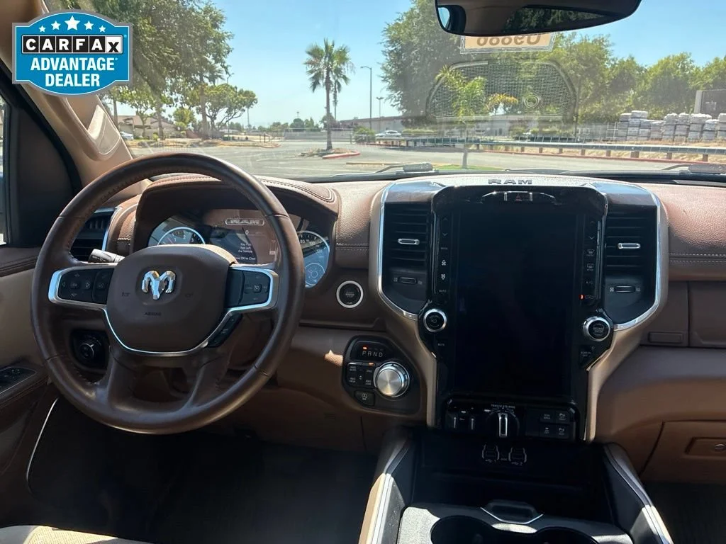 Used 2021 Ivory White Tri-c Ram Laramie image 28