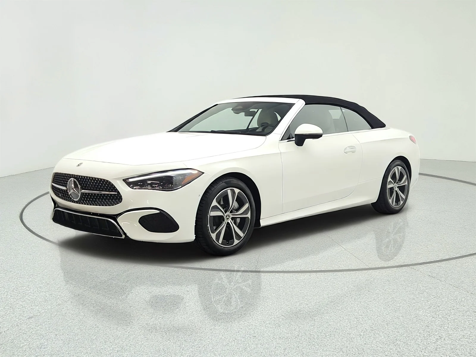 Certified Used 2025 Polar White Mercedes-Benz CLE 300 4MATIC® Cabriolet image 1