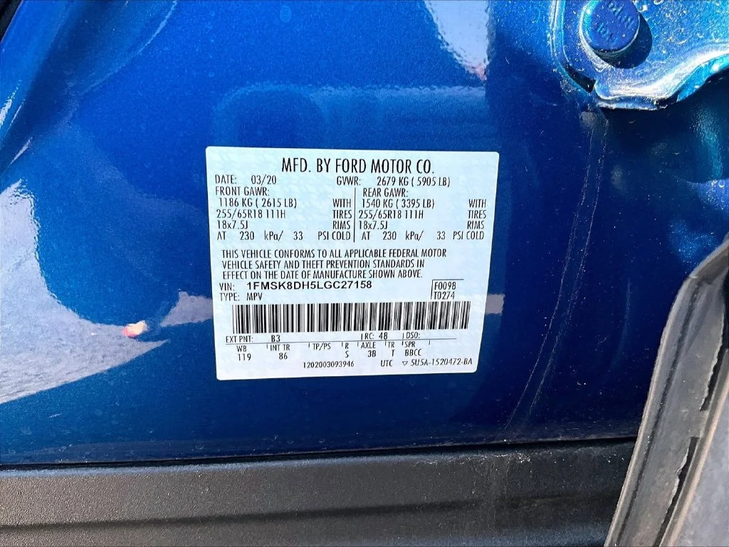 Used 2020 Blue Ford XLT image 33