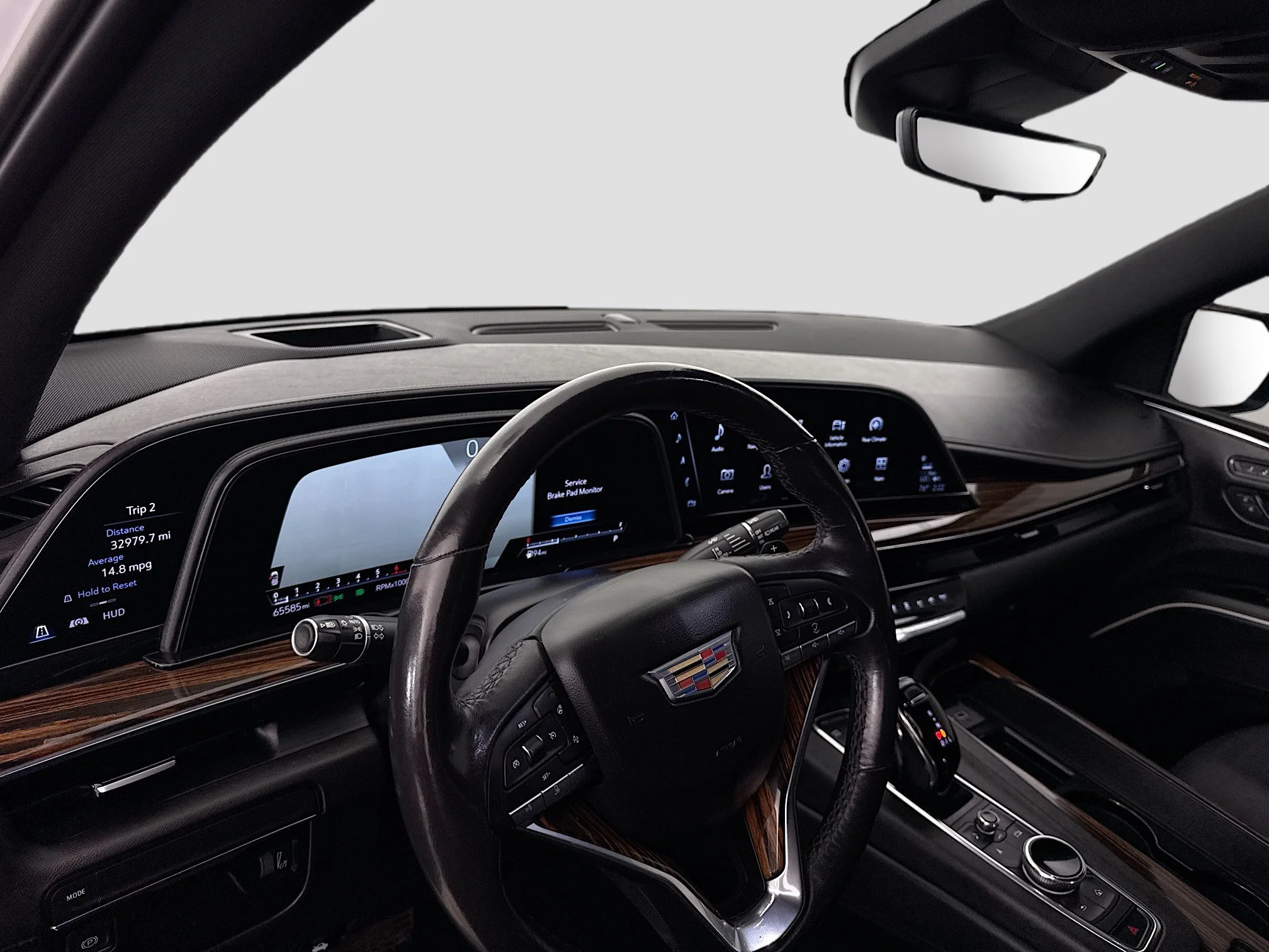 Used 2021 CRYSTAL WHITE TRICOAT Cadillac Premium Luxury image 11