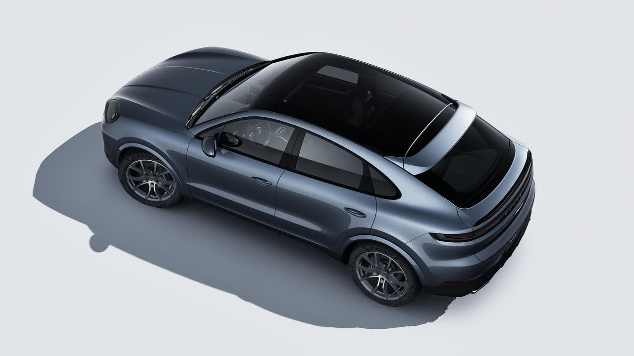 New 2027 Vanadium Grey Metallic Porsche Coupe image 4