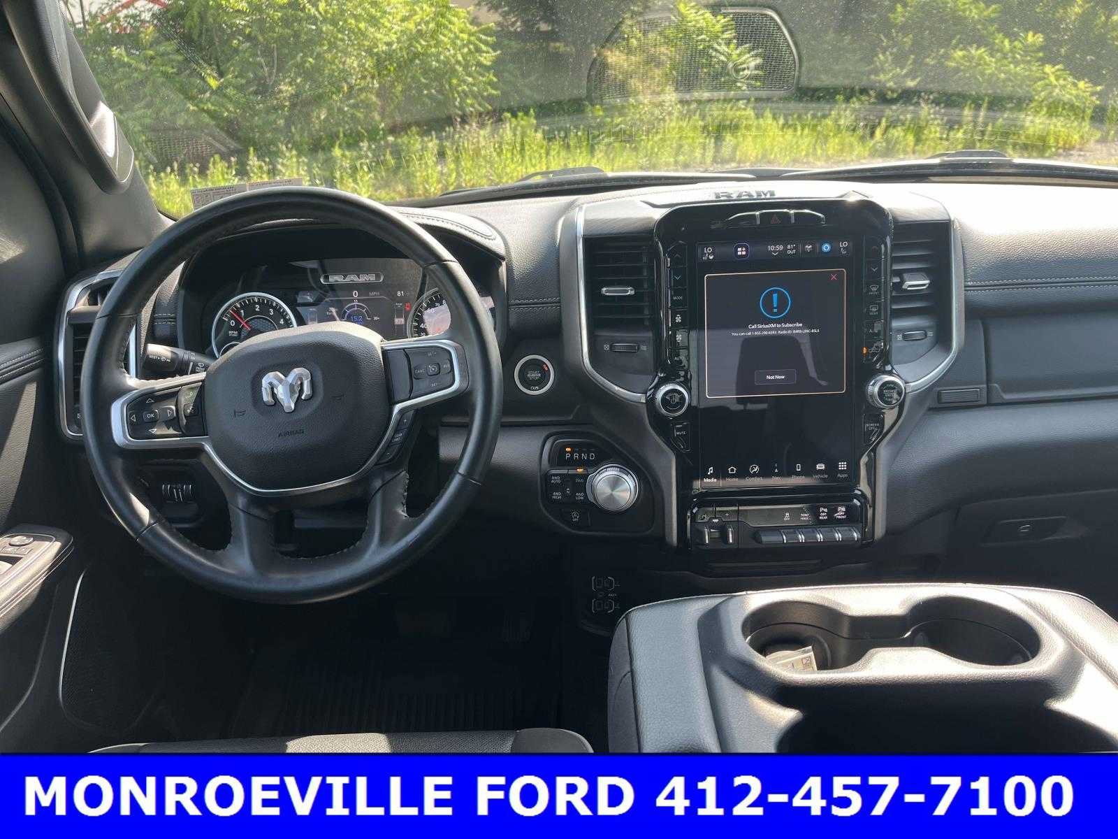 Used 2023 Granite Crystal Metallic Clearcoat RAM Laramie image 2
