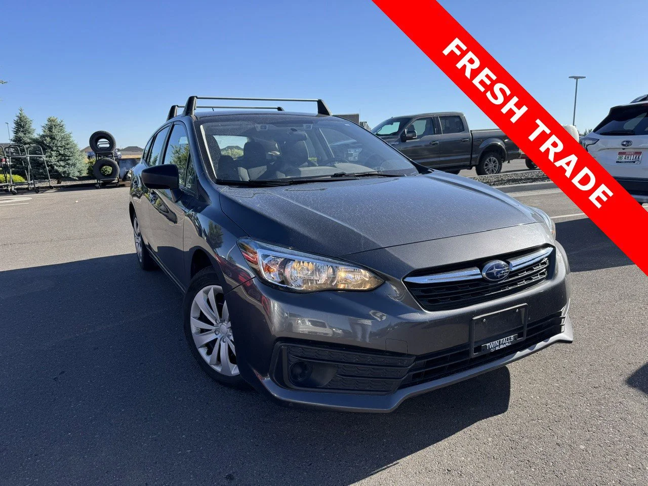 Used 2020 Magnetite Gray Metallic Subaru Base image 1