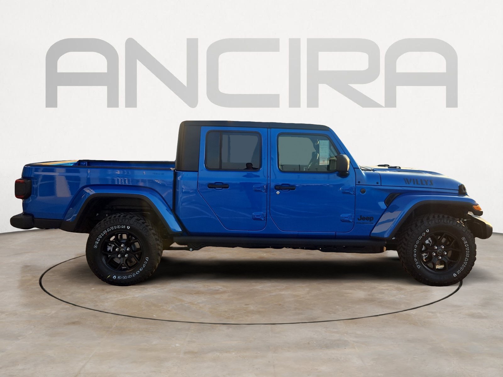 New 2026 Hydro Blue Pearl-Coat Exterior Paint Jeep Willys image 9