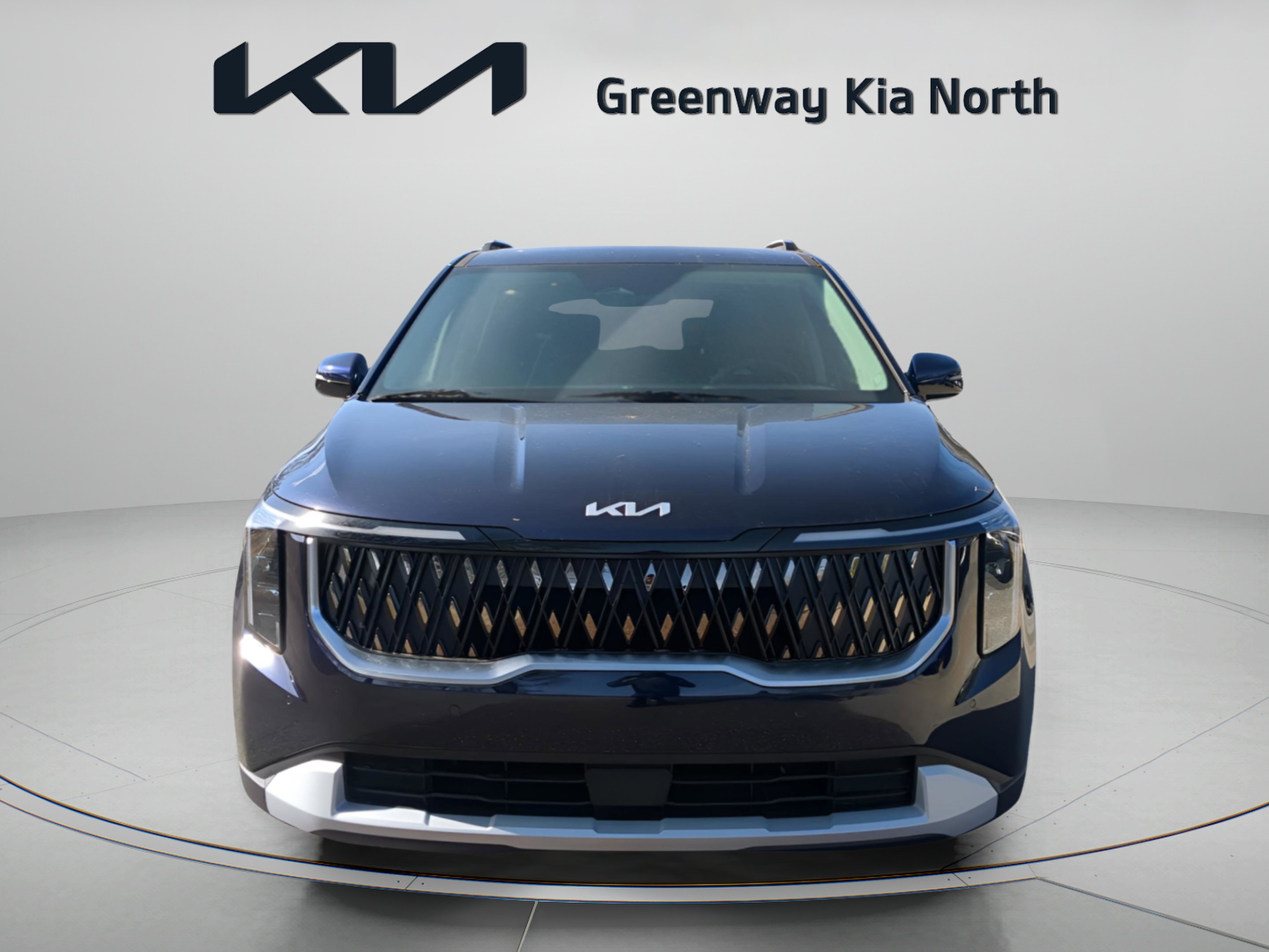 New 2026 Deep Chroma Blue Kia EX image 2