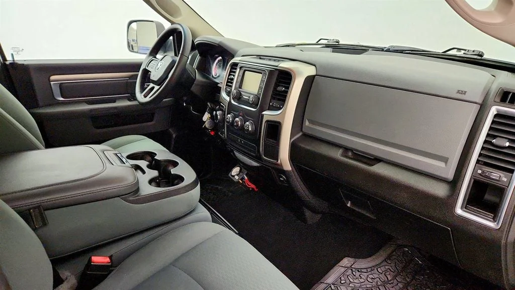 Used 2019 Bright White Clearcoat Ram SLT 4x4 Crew Cab 5