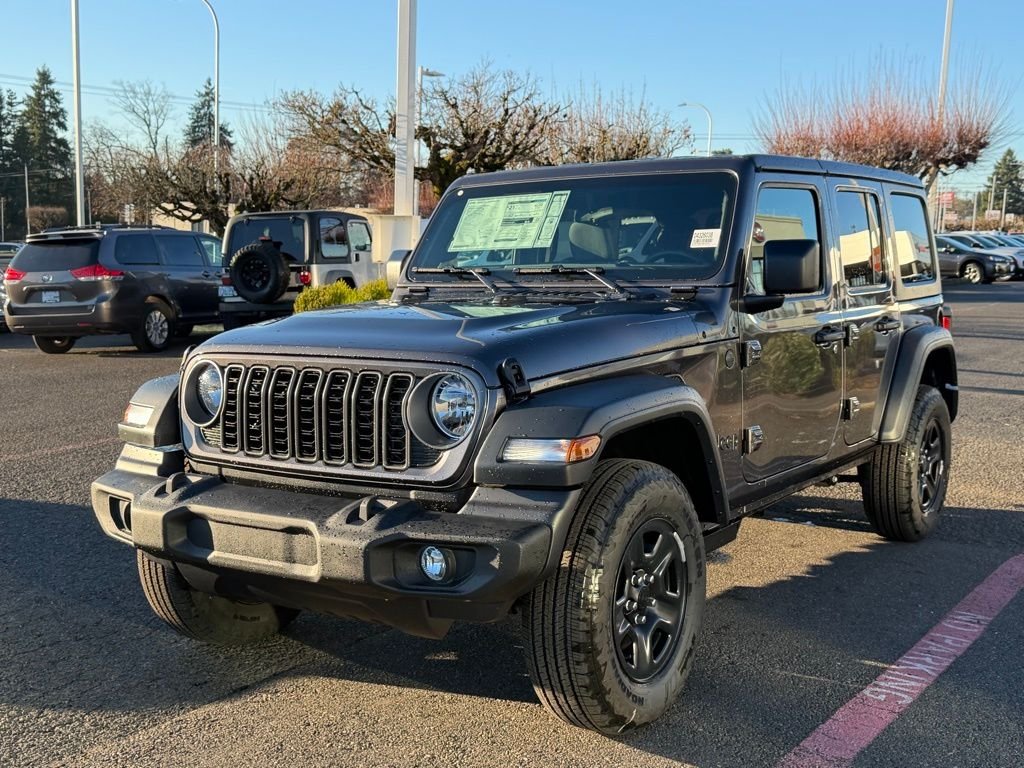 New 2026 Granite Crystal Metallic Clear-Coat Exterior Paint Jeep Sport image 4
