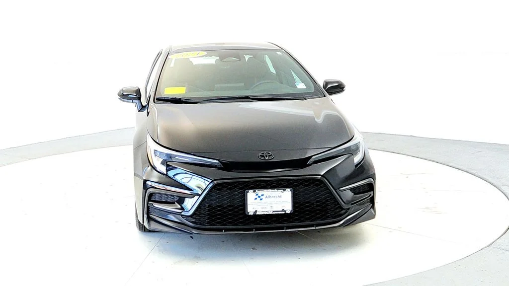Certified Used 2024 Black Toyota SE image 8