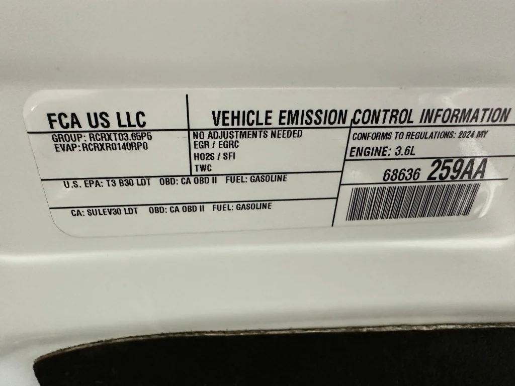 Certified Used 2024 Bright White Clearcoat Chrysler Touring L image 36