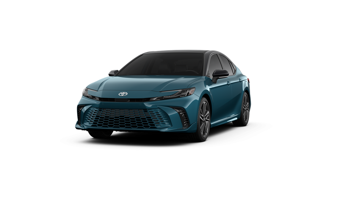 New 2026 Ocean Gem with Midnight Black Metallic roof Toyota XSE image 55