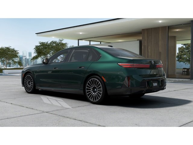 New 2027 Vancouver Green Metallic BMW 740 image 2