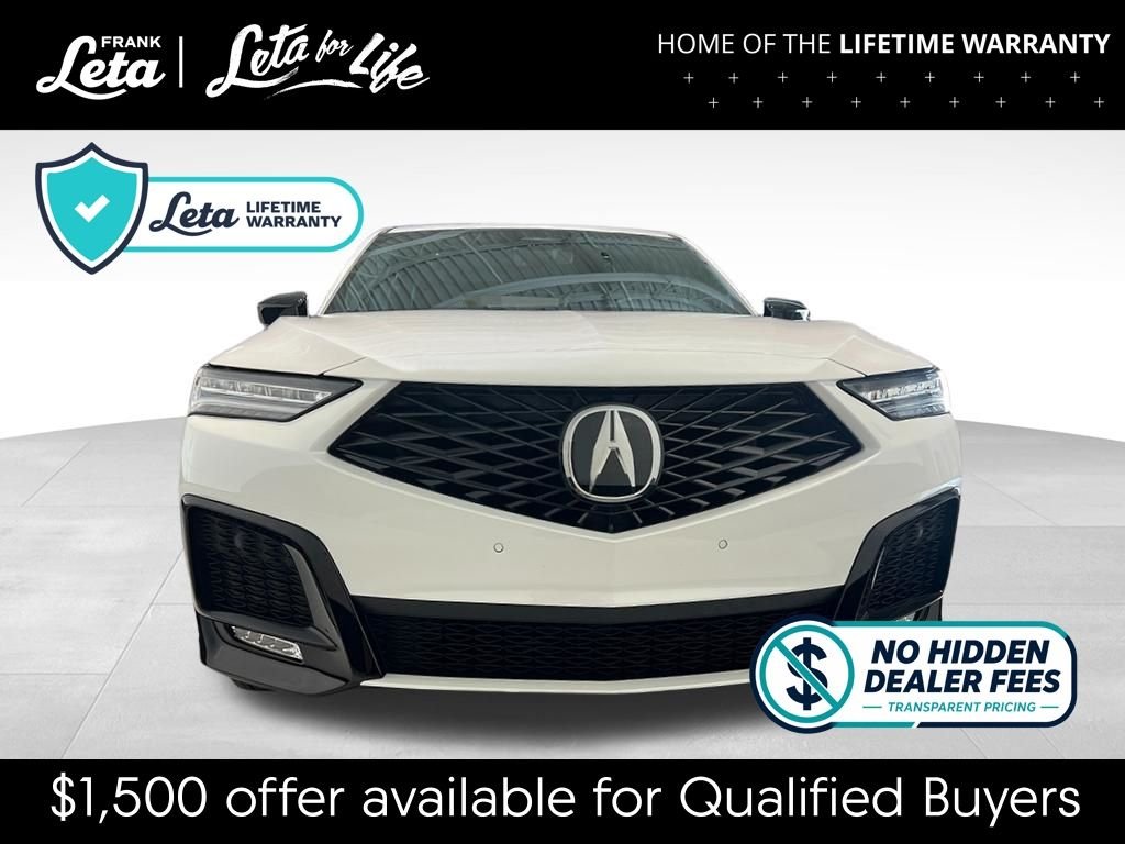 New 2026 Platinum White Pearl Acura w/A-Spec Package image 12
