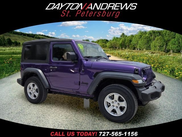 Certified Used 2023 Purple Jeep Sport S image 1