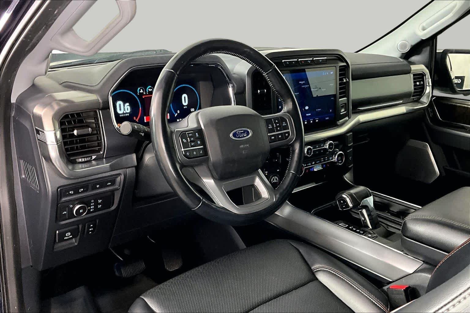 Used 2021 Antimatter Blue Ford LARIAT image 16