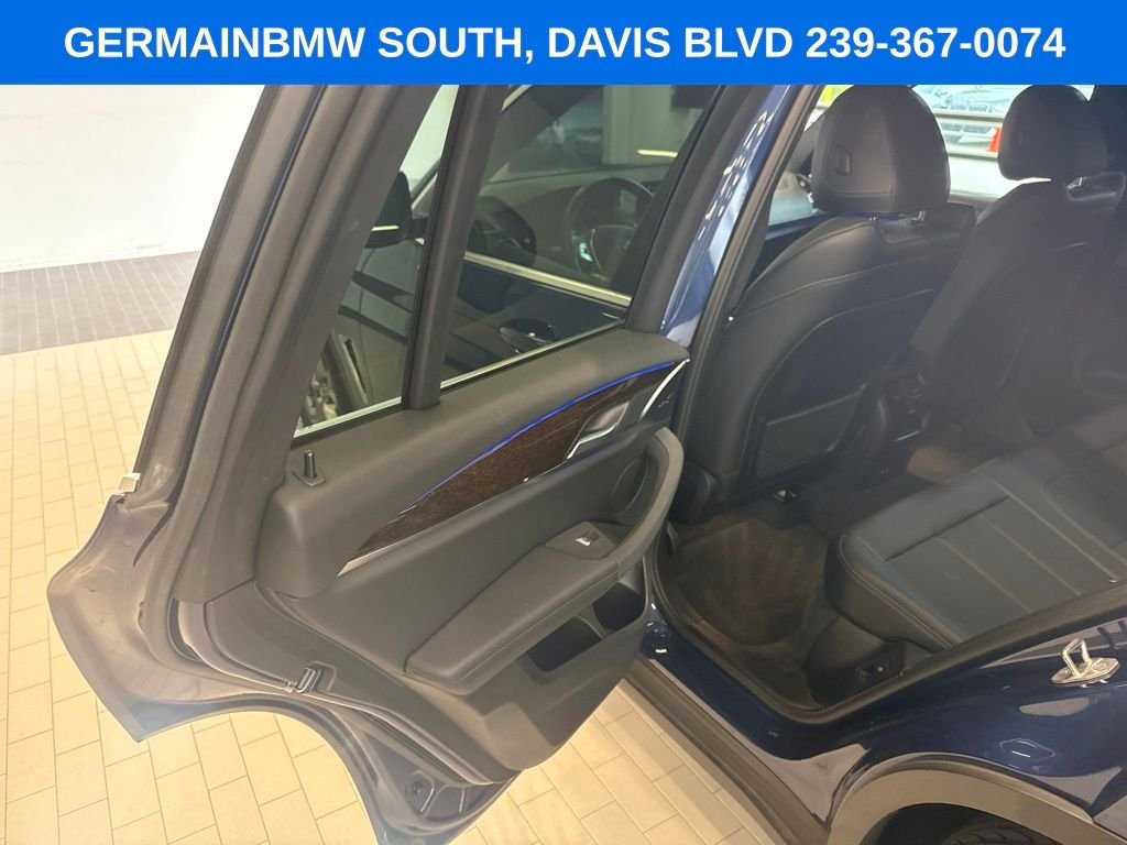 Certified Used 2022 Blue Metallic BMW sDrive30i image 35