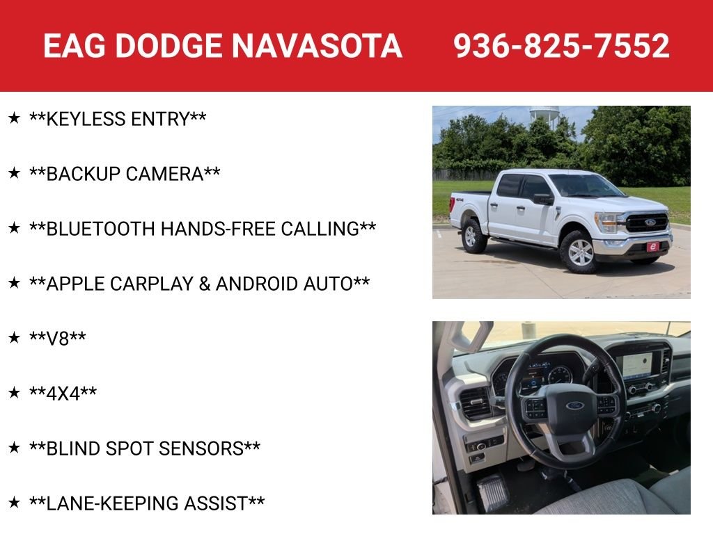 Used 2022 White Ford XLT image 4